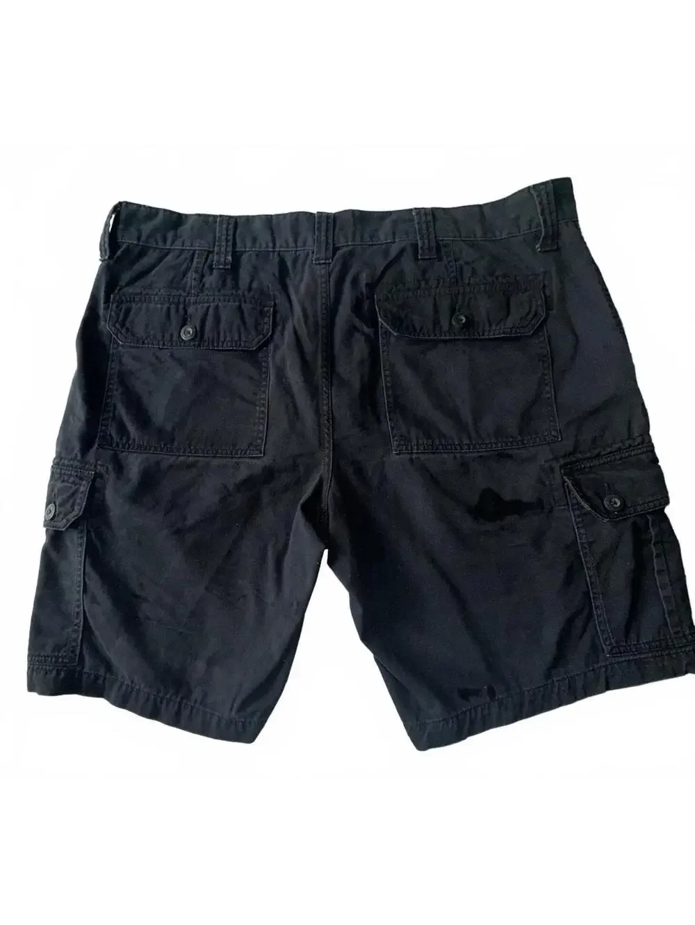 U.S. Polo Assn Cargo Shorts Men’s 40 Black Cotton Outdoor Utility Casual W40**